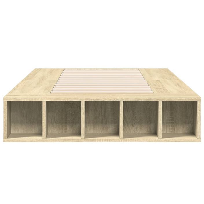 Cadre de lit 20 cm en bois avec rangement Inova - Optimisation de place - Photo n°4