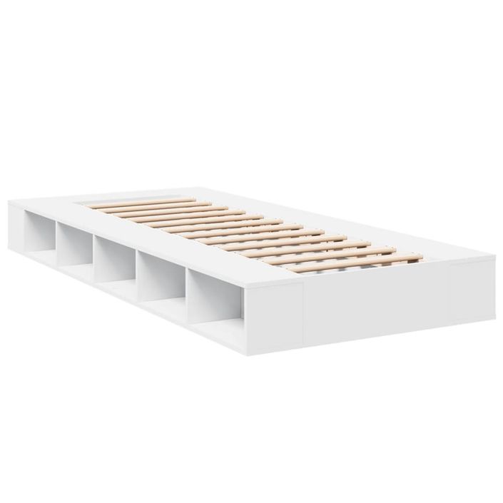 Cadre de lit 20 cm en bois avec rangement Inova - Optimisation de place - Photo n°5