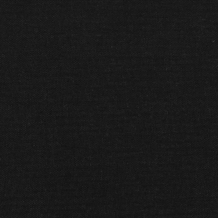 Lit avec tête de lit Noir 160x200 cm Tissu - Photo n°10