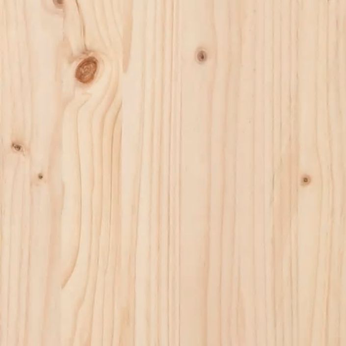 Cadre de lit pour enfant 2x(70x140) cm bois de pin massif - Photo n°9