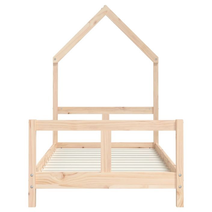 Cadre de lit pour enfant 80x160 cm bois de pin massif - Photo n°4