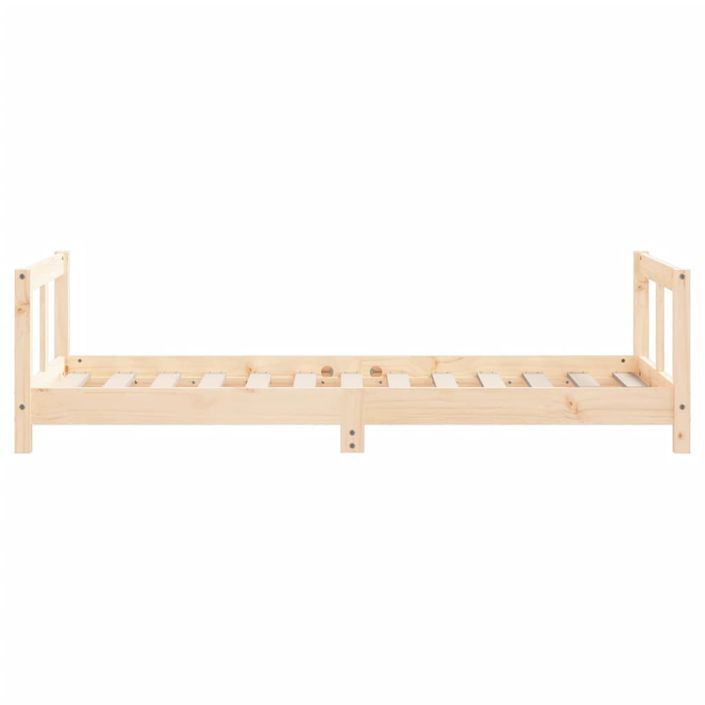Cadre de lit pour enfant 80x160 cm bois de pin massif - Photo n°5