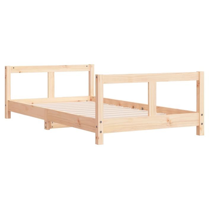 Cadre de lit pour enfant 80x160 cm bois de pin massif - Photo n°6