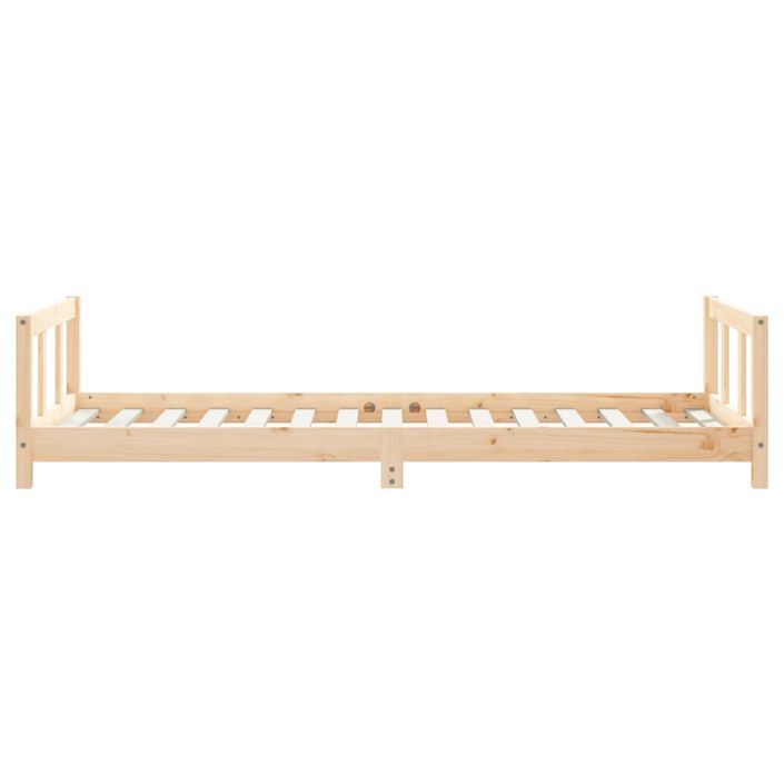 Cadre de lit pour enfant 90x190 cm Bois de pin massif - Photo n°5