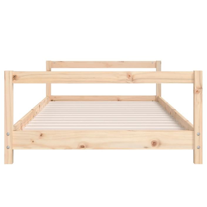 Cadre de lit pour enfants 90x200 cm bois de pin massif - Photo n°4