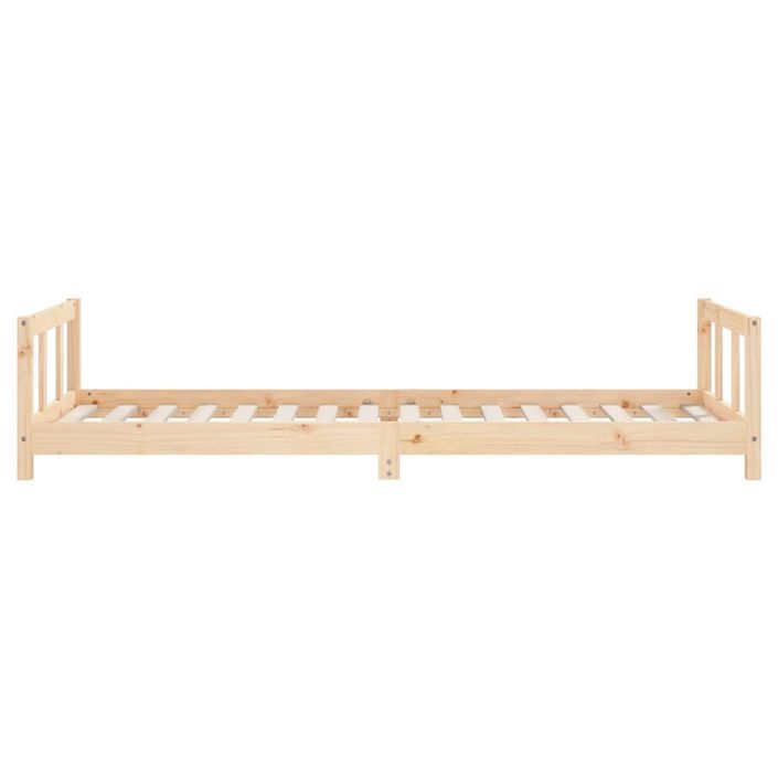 Cadre de lit pour enfants 90x200 cm bois de pin massif - Photo n°5