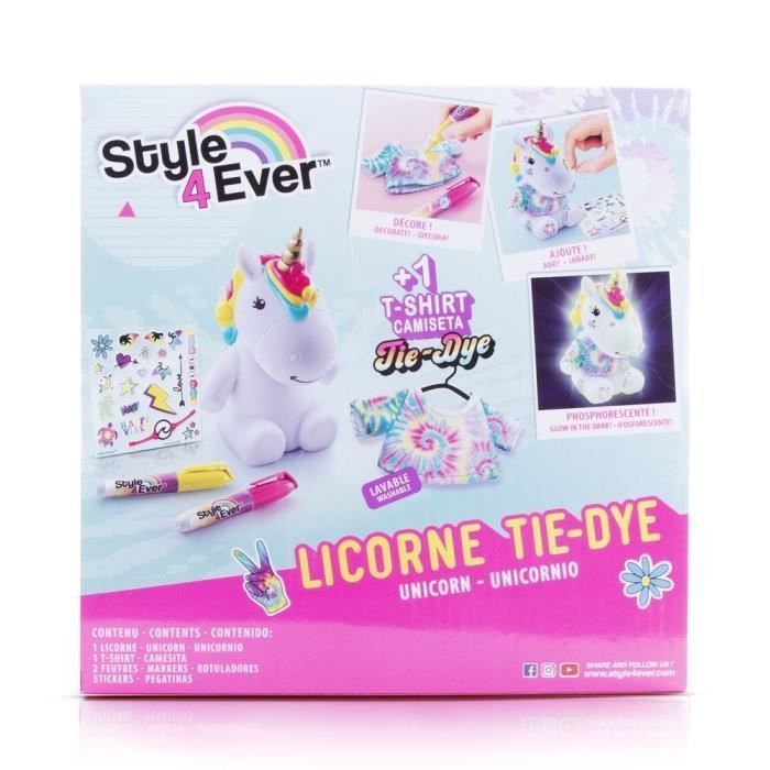 CANAL TOYS - Style 4 Ever - Licorne a décorer TIE-DYE - OFG 202 - Photo n°5
