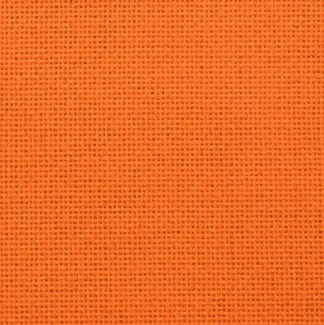 Canapé 3 places tissu orange Mendez - Photo n°2