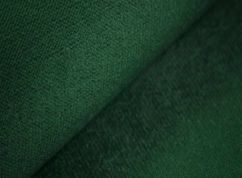 Canapé angle droit convertible tissu doux gris clair et vert foncé James 245 cm - Photo n°6