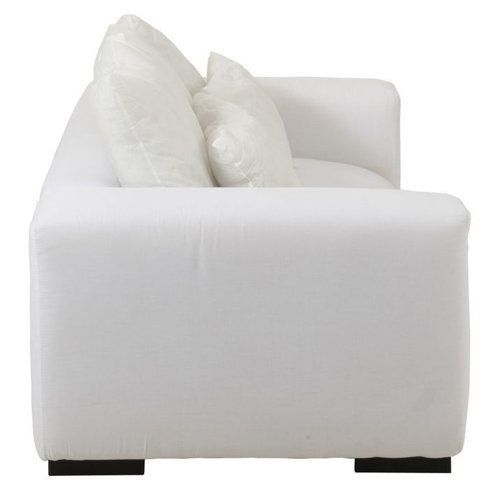 Canapé avec 5 coussins blanc Monalisa - Photo n°3