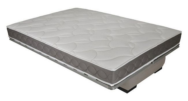 Canapé clic clac microfibre avec rangement matelas Starlux 17 cm Minel 207 cm - Photo n°6