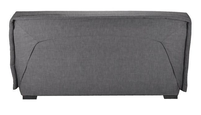 Canapé Clic Clac nouveau tissu avec coffre matelas Bultex 15 cm Bianca 140x200 cm - Photo n°6