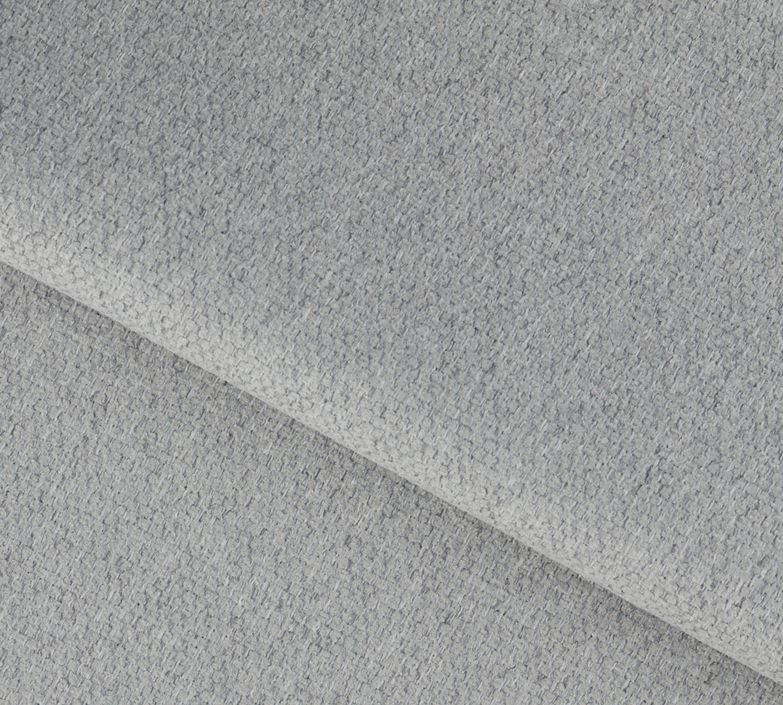 Canapé convertible angle droit tissu gris clair chiné Savary 280 cm - Photo n°4