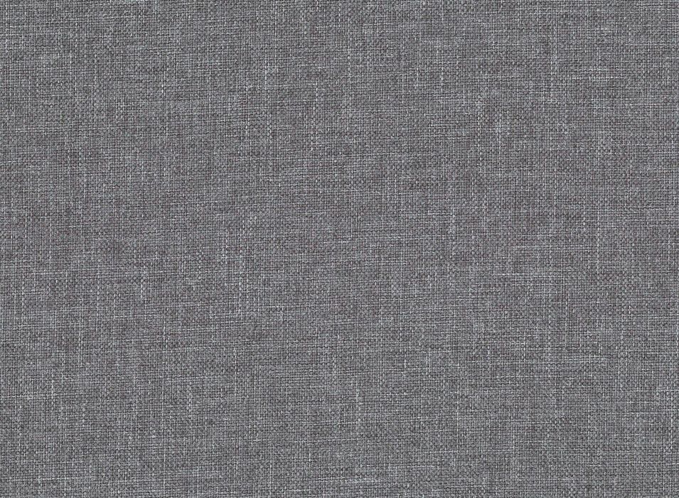 Canapé convertible angle droit tissu gris clair et simili noir Polky 272 cm - Photo n°5
