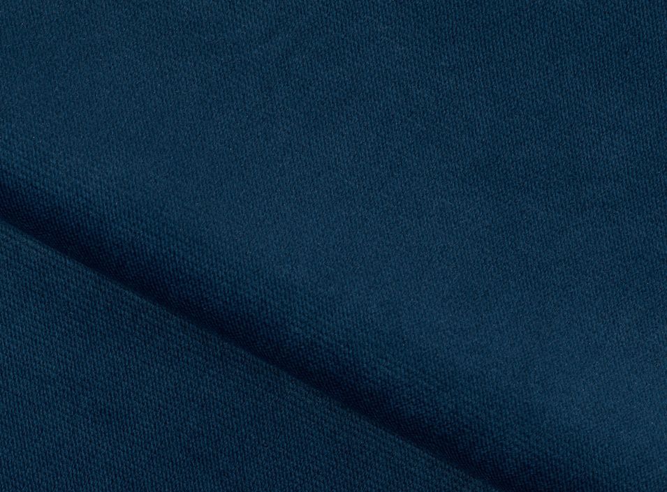 Canapé convertible angle droit velours bleu foncé Grenky 276 cm - Photo n°6