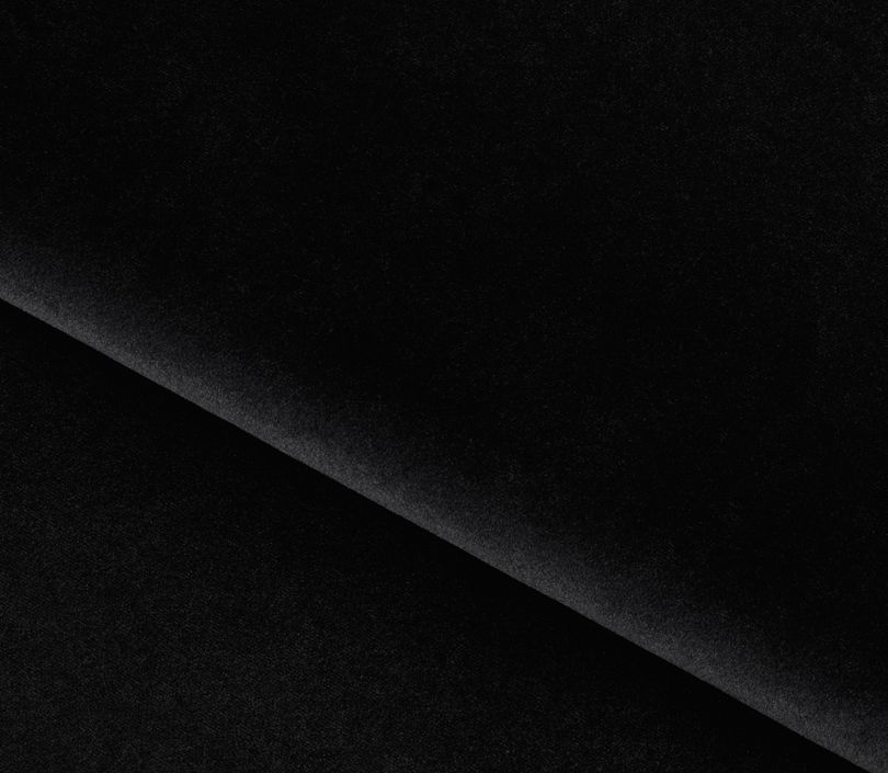 Canapé convertible capitonné angle gauche tissu noir Larry 260 cm - Photo n°3