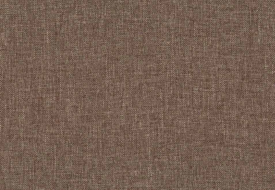 Canapé d'angle convertible et réversible tissu marron clair et simili cuir beige Zelly 237 cm - Photo n°7