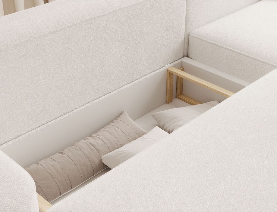 Canapé d’angle convertible tissu Artumo prestige – Confort et élégance - Photo n°5