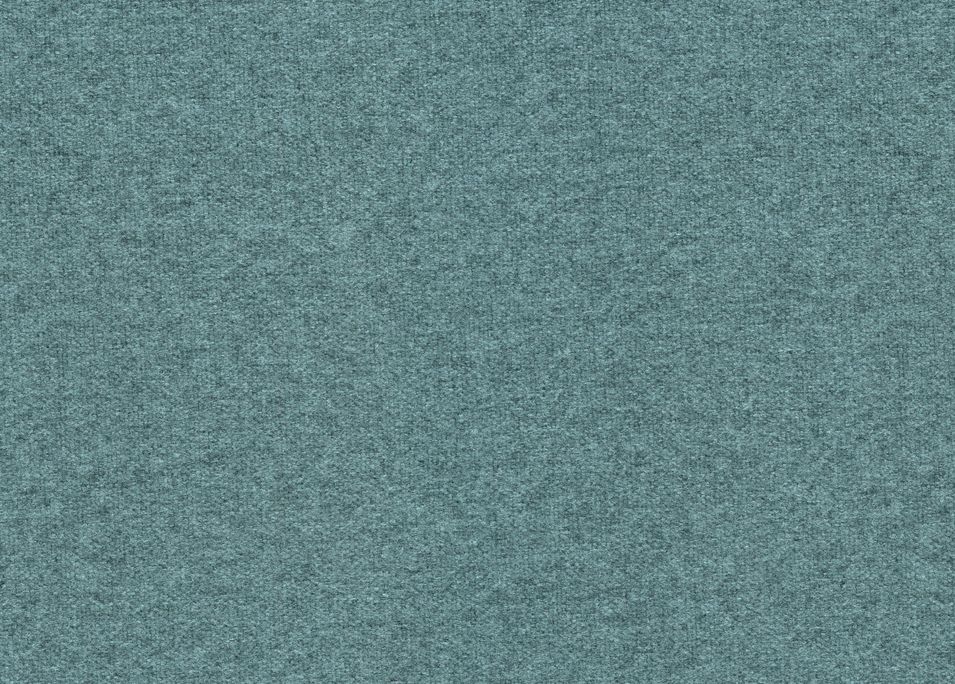 Canapé d'angle gauche convertible tissu bleu canard et simili blanc Marka 275 cm - Photo n°6