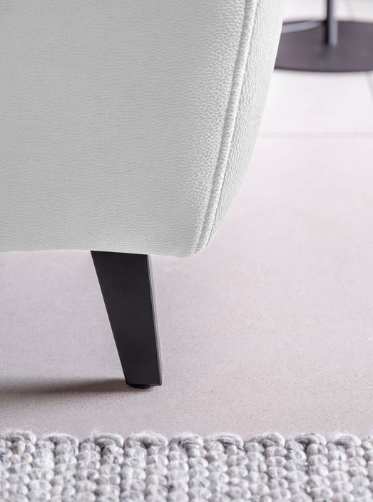Canapé d'angle gauche convertible tissu gris clair Noblesse 255 cm - Photo n°12