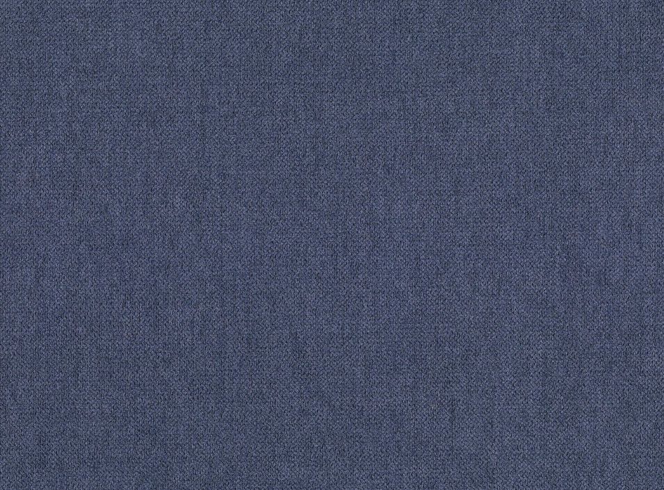 Canapé d'angle réversible et convertible tissu doux bleu turquin Anska 250 cm - Photo n°5