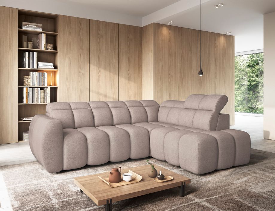 Canapé d’angle tissu Boboon – Convertible et coffre - Photo n°10