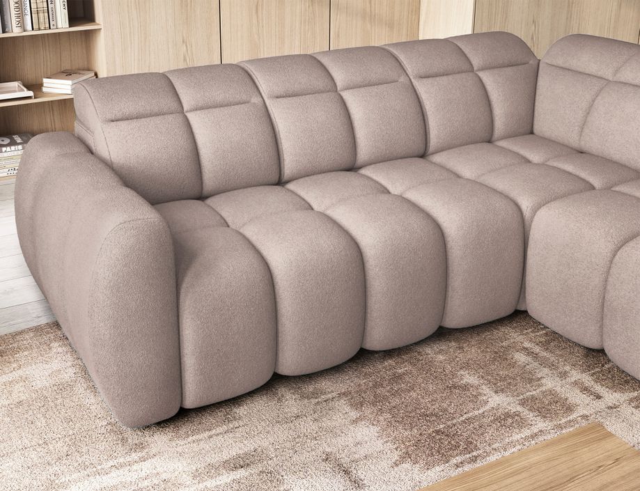 Canapé d’angle tissu Boboon – Convertible et coffre - Photo n°15