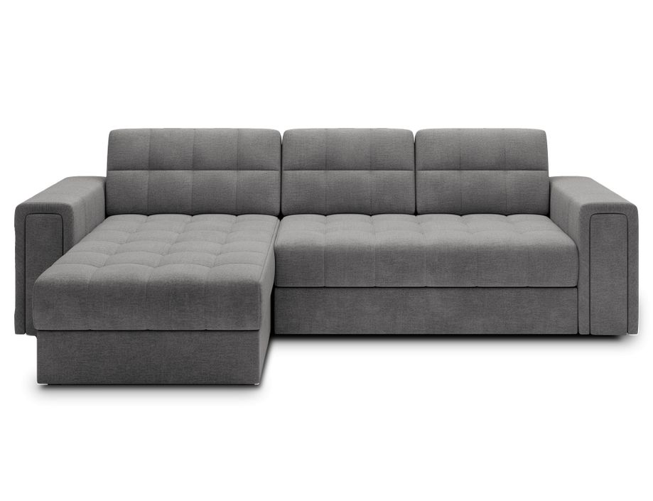 Canapé d’angle velours reversible et convertible Klumann – Élégance et praticité - Photo n°1