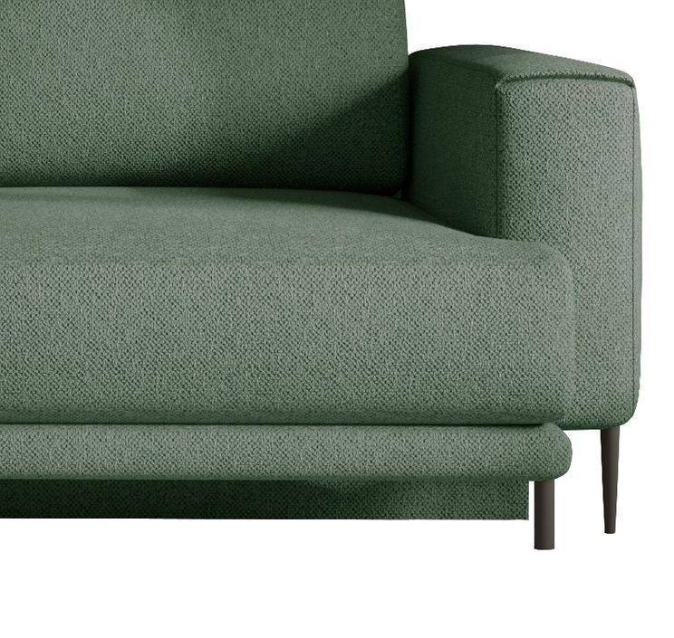 Canapé droit convertible coffre tissu Davina 248 cm - Photo n°4
