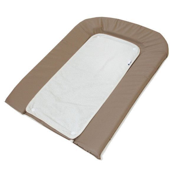 CANDIDE Matelas a Langer Taupe + 2 Eponges - Photo n°1