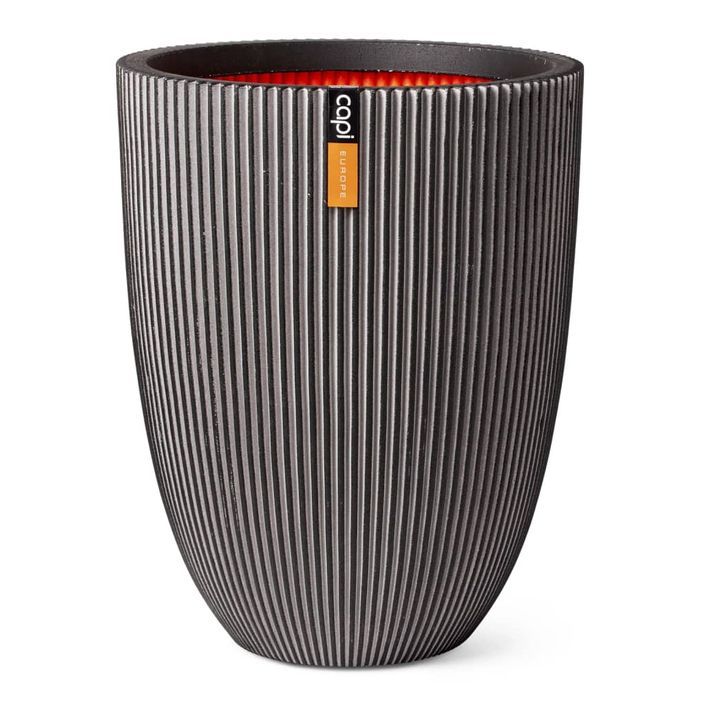 Capi Vase élégant Groove 34x46 cm anthracite - Photo n°2