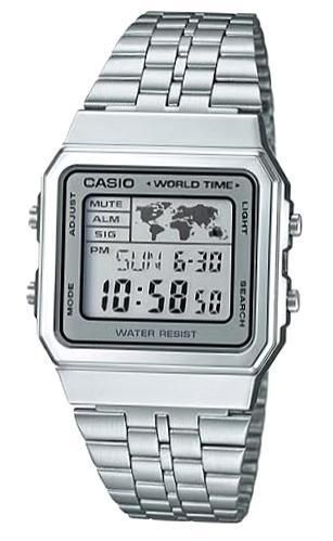 Casio A-500wa-7 Vintage World Time Alarm Map Display **original Box** A500WA-7 - Photo n°1