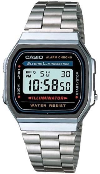 Casio A168wa-1yes Vintage Chrono. Electrolumin. Timer. Alarm. Wr 30 **original Box** - Photo n°1