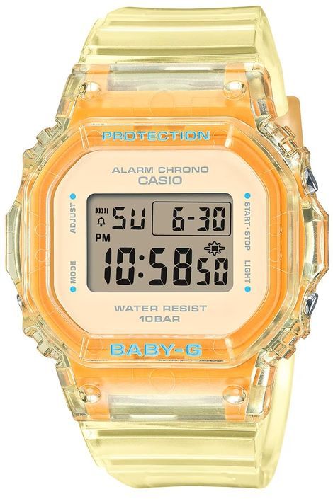 Casio Baby-g - Summer Jelly Serie - Yellow BGD-565SJ-9ER - Photo n°1