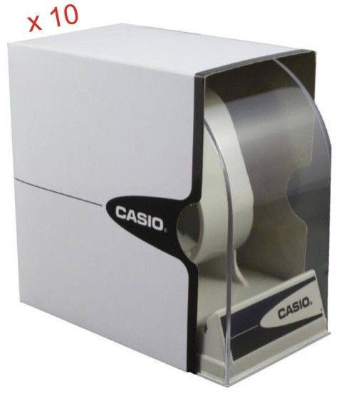 Casio_plexibox - Casio Box Pack 10 Pcs CASIO_PLEXIBOX_10 - Photo n°1