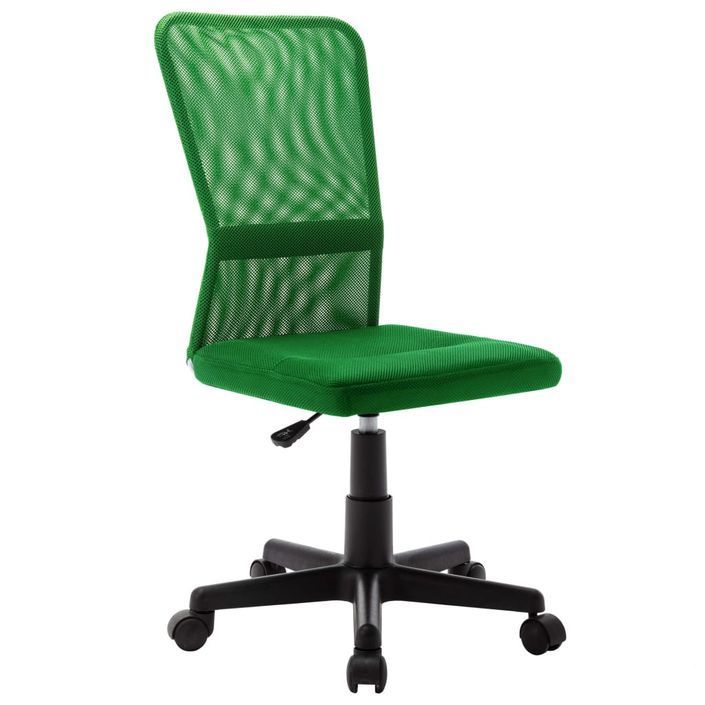 Chaise de bureau Vert 44x52x100 cm Tissu en maille - Photo n°1