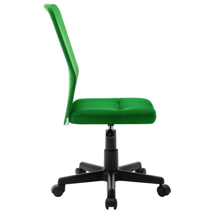 Chaise de bureau Vert 44x52x100 cm Tissu en maille - Photo n°4
