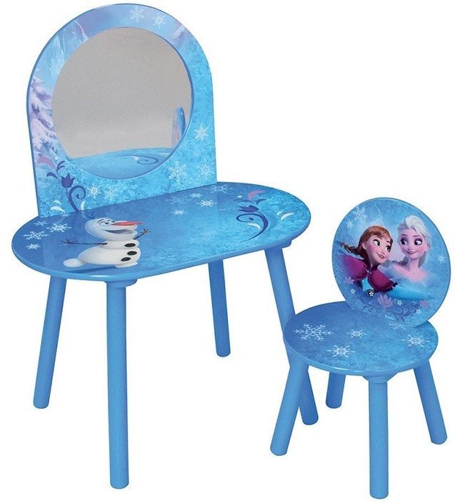 Chaise de rangement avec chaise Reine des neiges Disney - Photo n°1