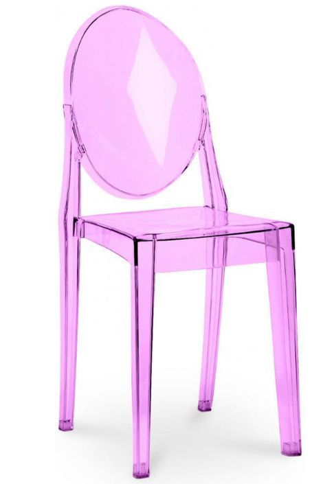 Chaise design polycarbonate Louiva - Photo n°1