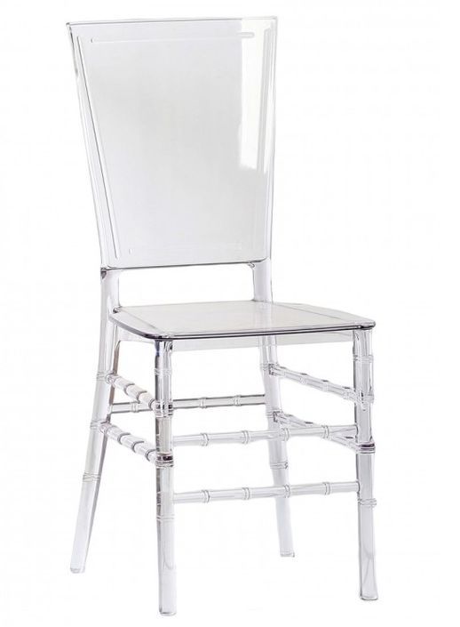 Chaise design transparente Felicia - Photo n°1
