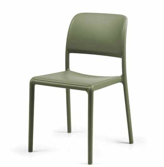 Chaise empilable design Lyvia - Lot de 4 - Photo n°5