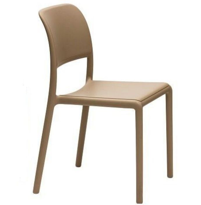Chaise empilable design Lyvia - Lot de 4 - Photo n°6