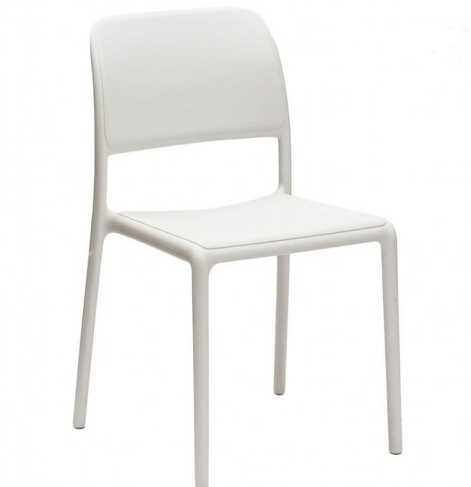Chaise empilable design Lyvia - Lot de 4 - Photo n°7