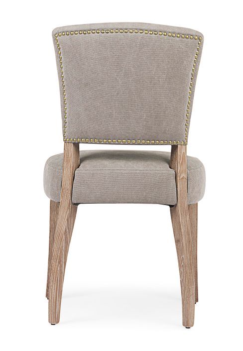 Chaise en bois de frêne gris Maratriz - Lot de 2 - Photo n°7