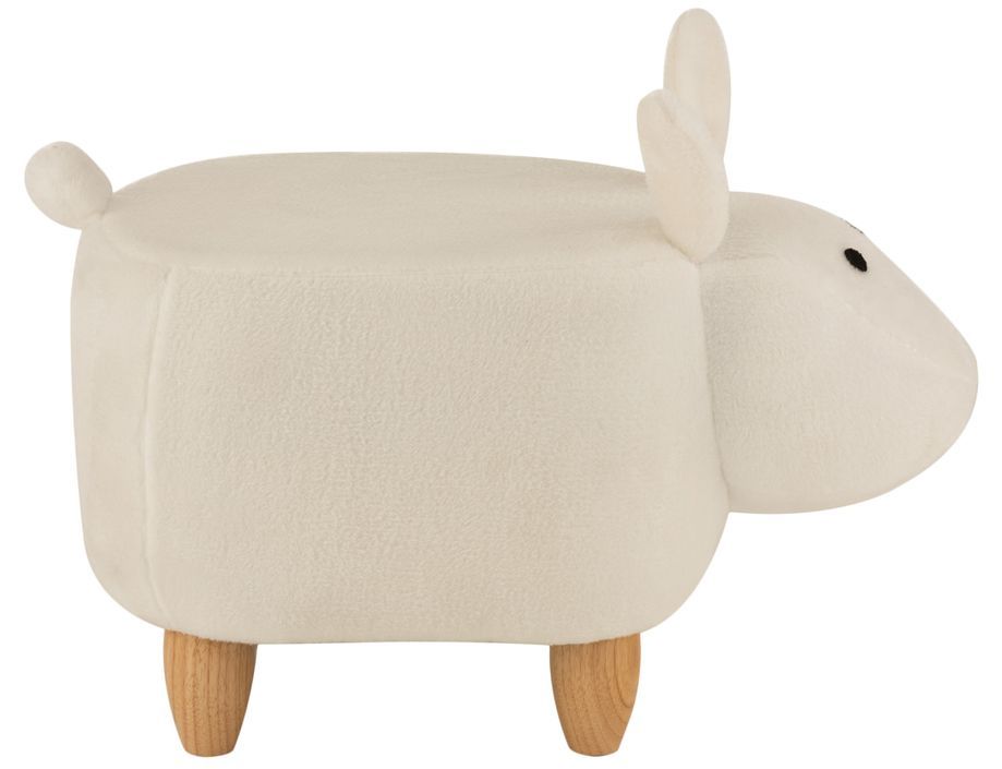 Chaise enfant mouton bois blanc Morty - Photo n°3