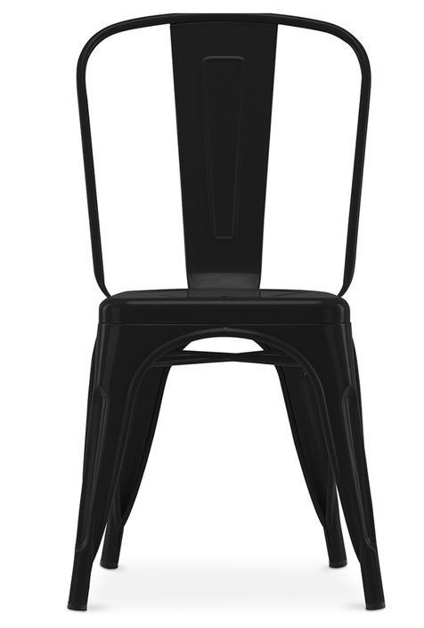 Chaise industrielle acier brillant renforcé Kalax - Haut de gamme - Photo n°5