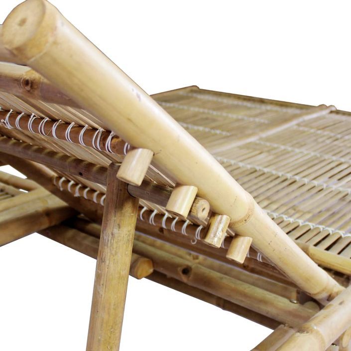 Chaise longue pour 2 personnes Bambou - Photo n°5