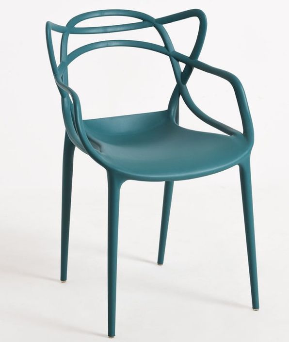 Chaise moderne avec accoudoirs polypropylène Beliano - Photo n°1