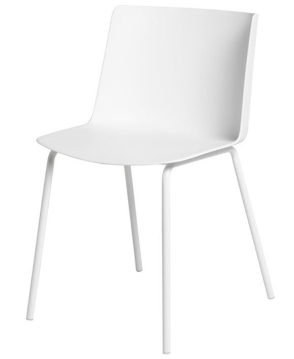 Chaise moderne en polypropylène et métal Kova - Photo n°1