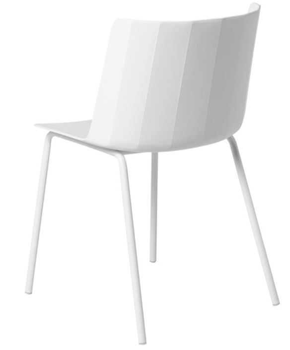 Chaise moderne en polypropylène et métal Kova - Photo n°5